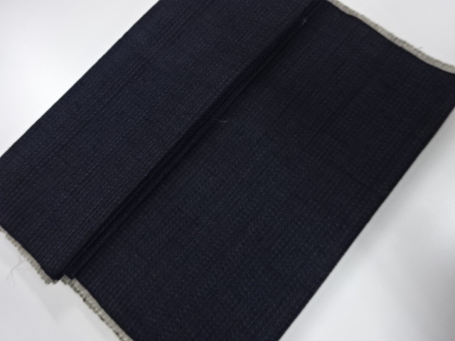 JAPANESE KIMONO / ANTIQUE BOLT FOR KIMONO / SILK / YUKI TSUMUGI